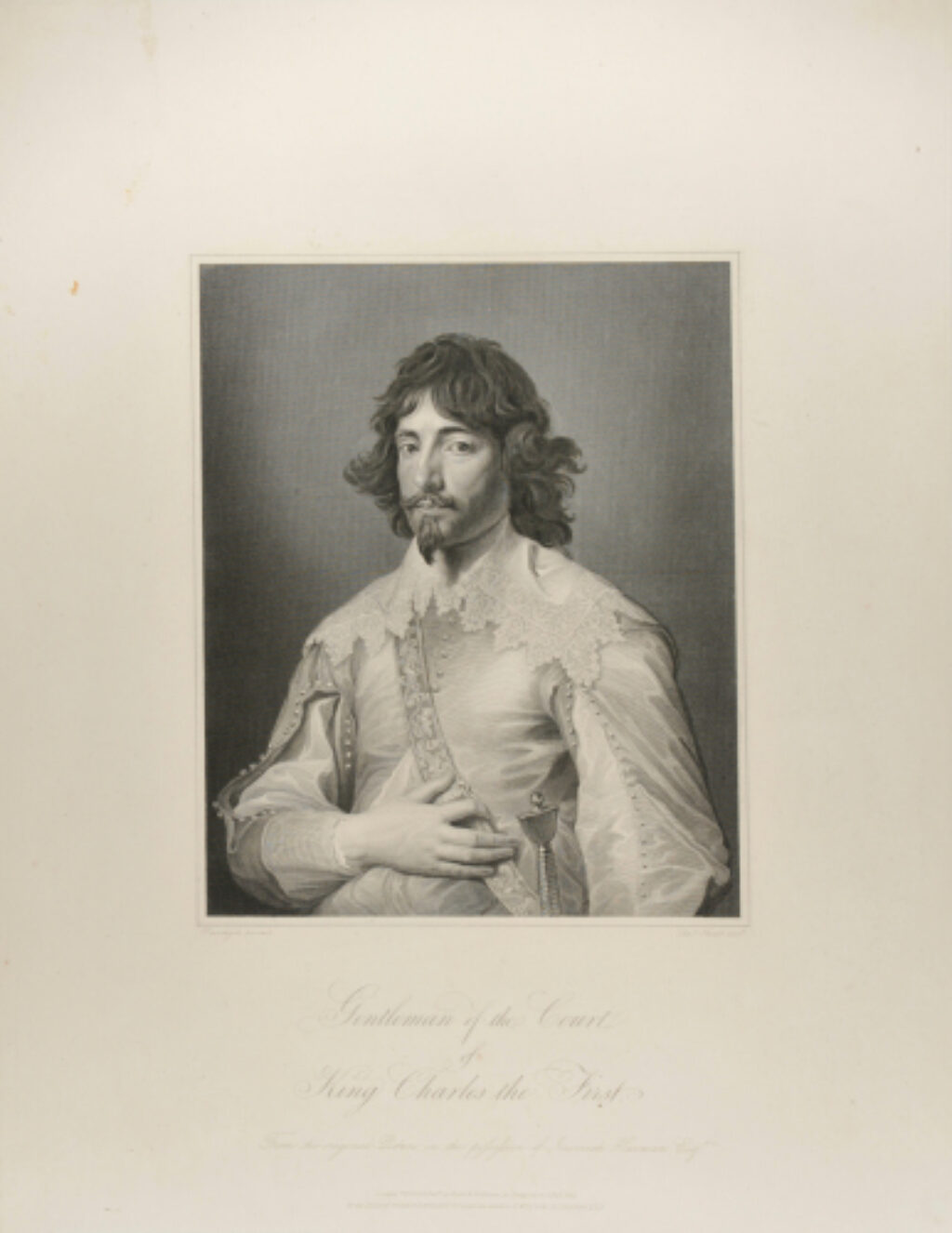 Gentleman of the Court of King Charles the First