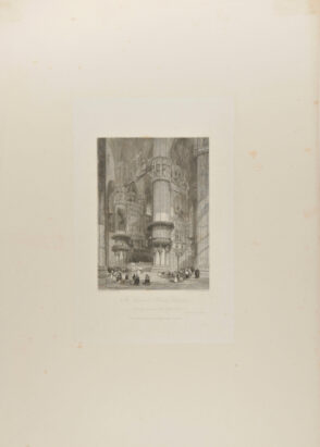 The Interior of Milan Cathedral Looking Toward the High Altar