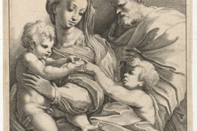 THE HOLY FAMILY WITH ST. JOHN