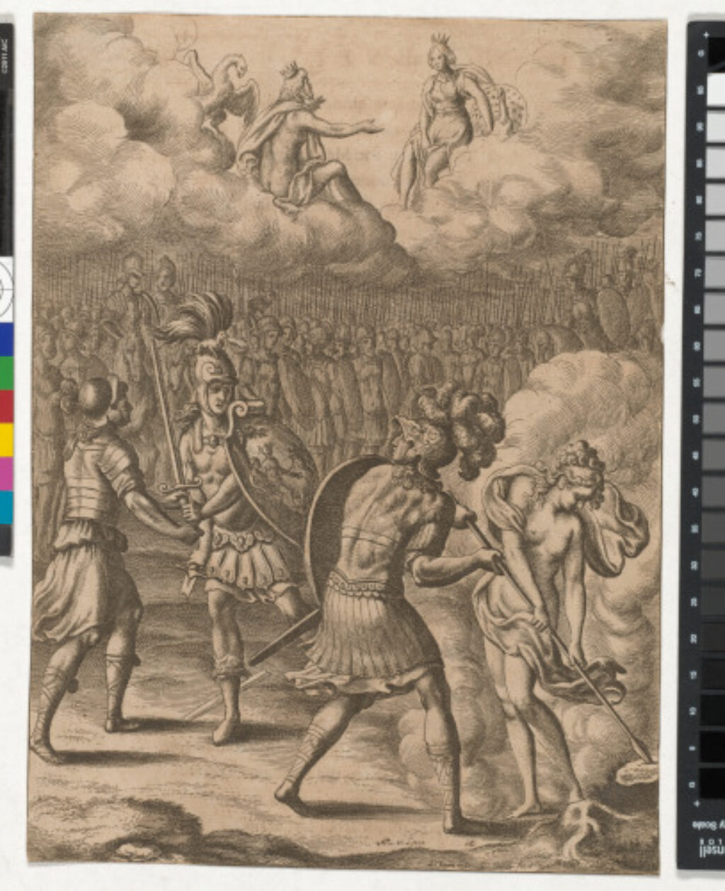 Last Fight of Aeneas and Turnus