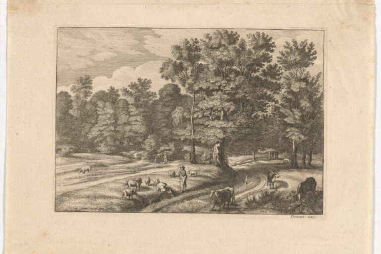 SHEPHERDS IN A FOREST