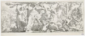 Plate from the series “Bacchanals”