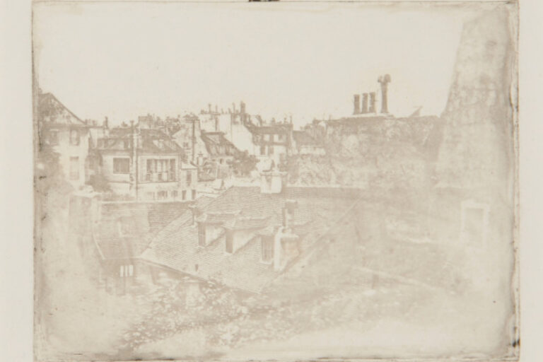 VIEW TAKEN FROM THE ROOF OF THE ARTIST'S HOUSE, 17 RUE DE CHERCHE-MIDI