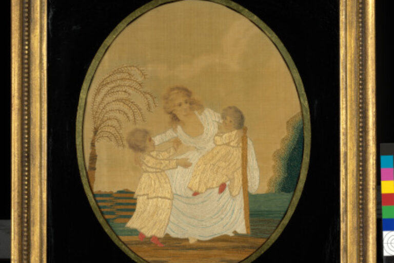 SEATED MOTHER WITH CHILDREN, POSSIBLY "CHARITY"
