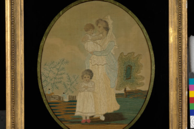 STANDING MOTHER WITH CHILDREN, POSSIBLY "CHARITY"