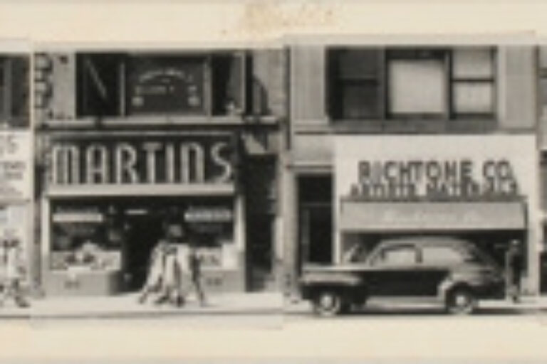 MAQUETTE FOR "SIXTH AVENUE BETWEEN 43RD AND 44TH STREETS, NEW YORK"