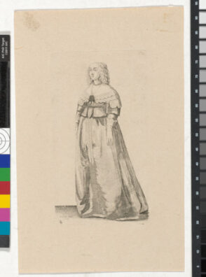 Lady with Jewelled Rope Round her Waist