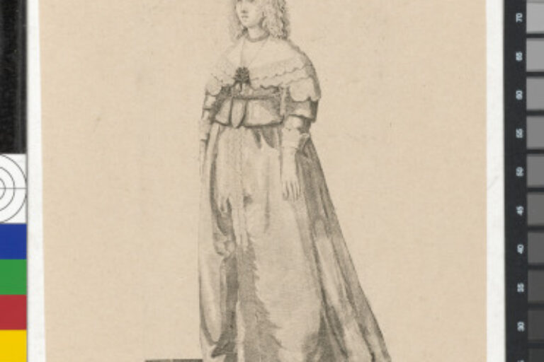 LADY WITH JEWELLED ROPE ROUND HER WAIST