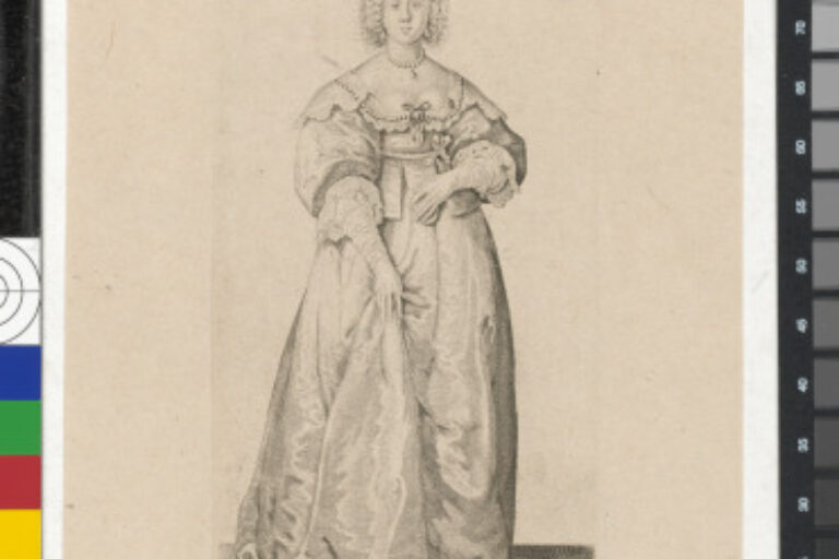 LADY WITH RIBBON ROUND HER WAIST