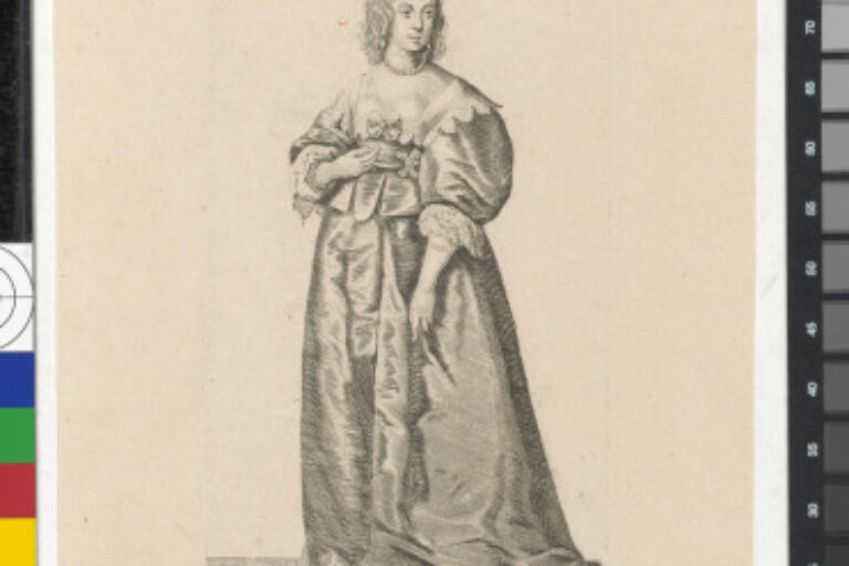 LADY WITH PEARL BRACELETS