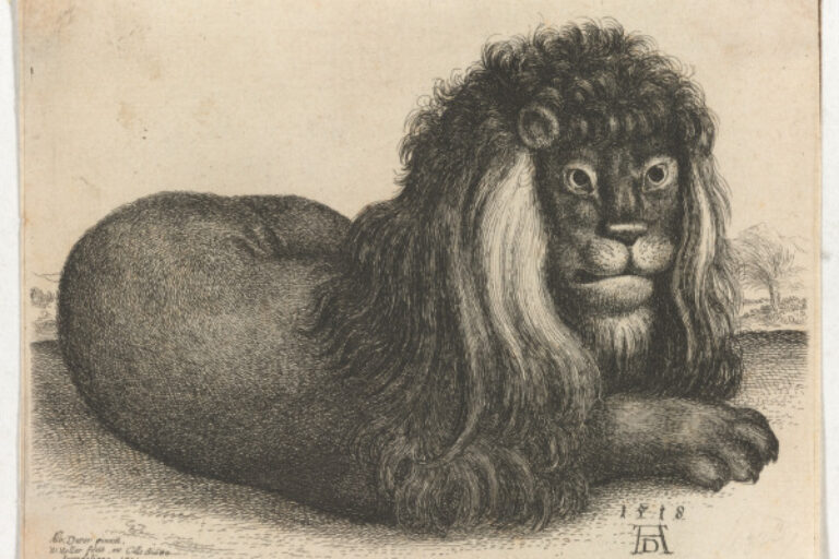 RECUMBENT LION