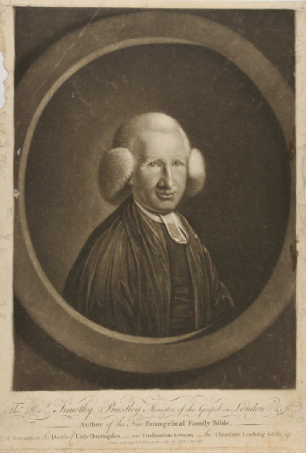The Rev. Timothy Priestley