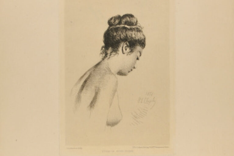 STUDY OF YOUNG WOMAN