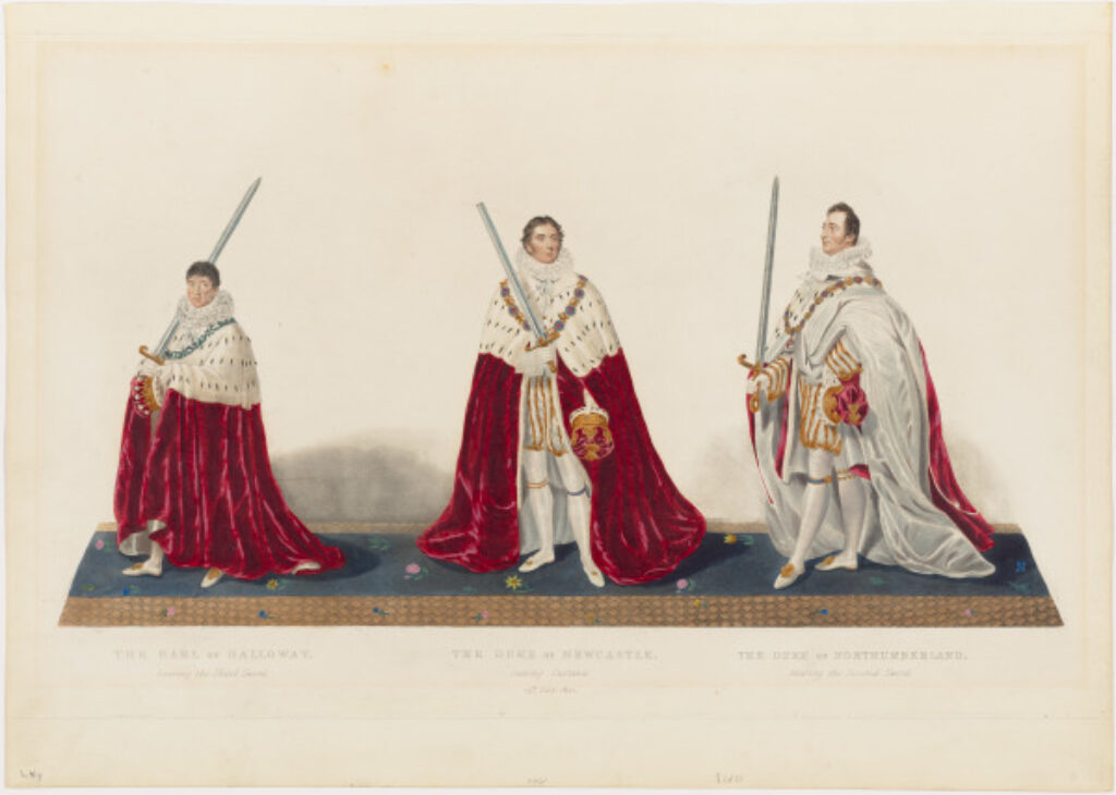 The Earl of Galloway, The Duke of Newcastle and The Duke of Northumberland