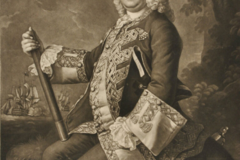 THE HON. JOHN BYNG ESQ. ADMIRAL OF THE BLUE
