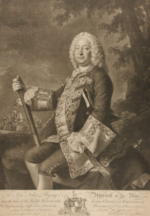 The Hon. John Byng Esq. Admiral of the Blue