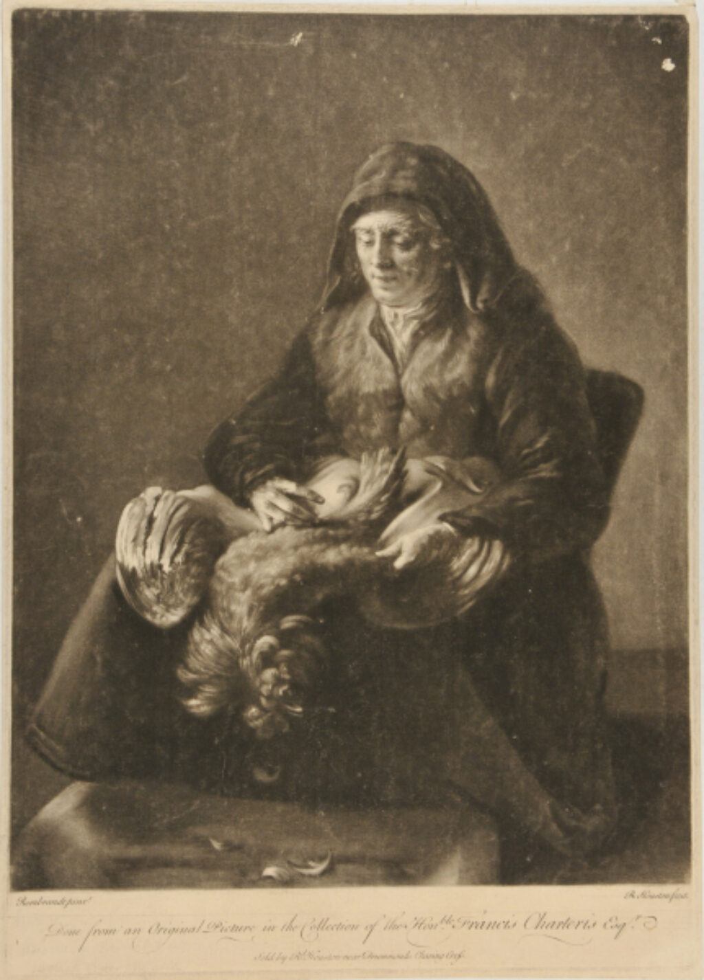 The Woman Plucking Fowl