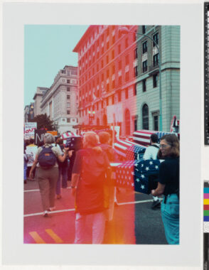 Untitled (March on Washington 9/24/05, Coffins, Xray)