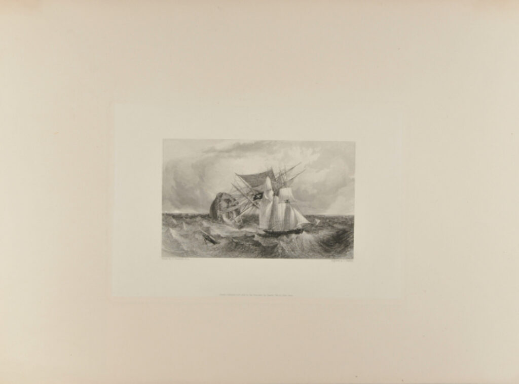 Destruction of the Indiaman