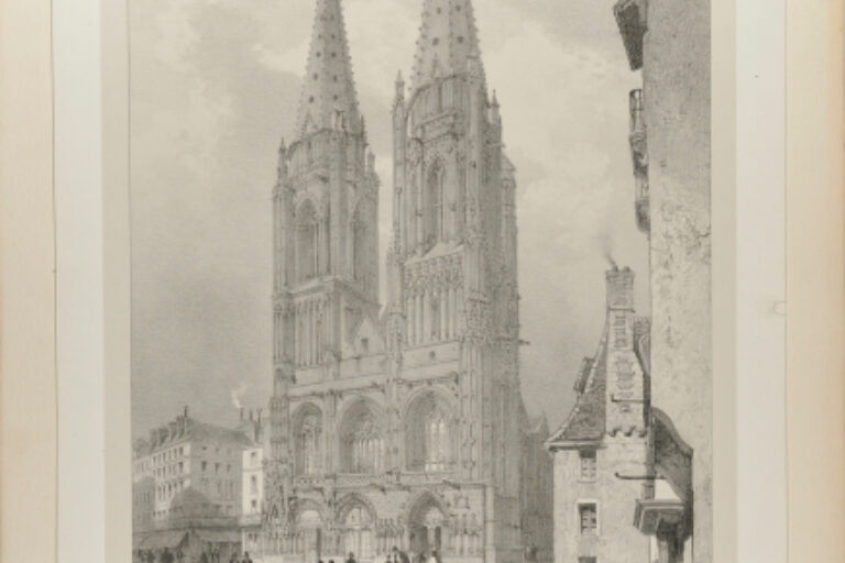 EGLISE NOTRE-DAME À ST. LO, NORMANDIE
