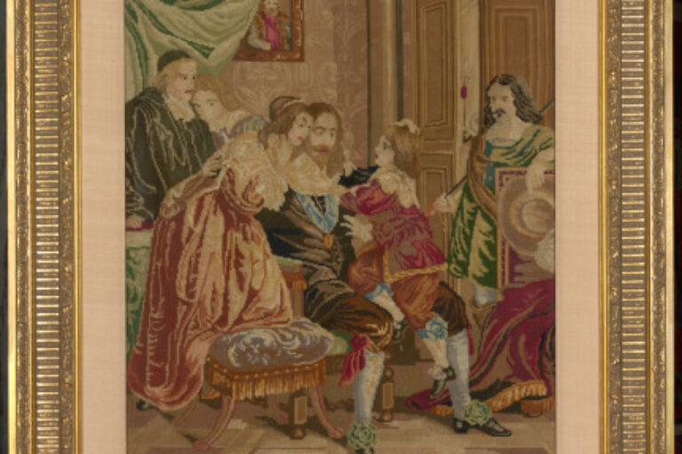 CHARLES I SAYS FAREWELL TO HIS FAMILY