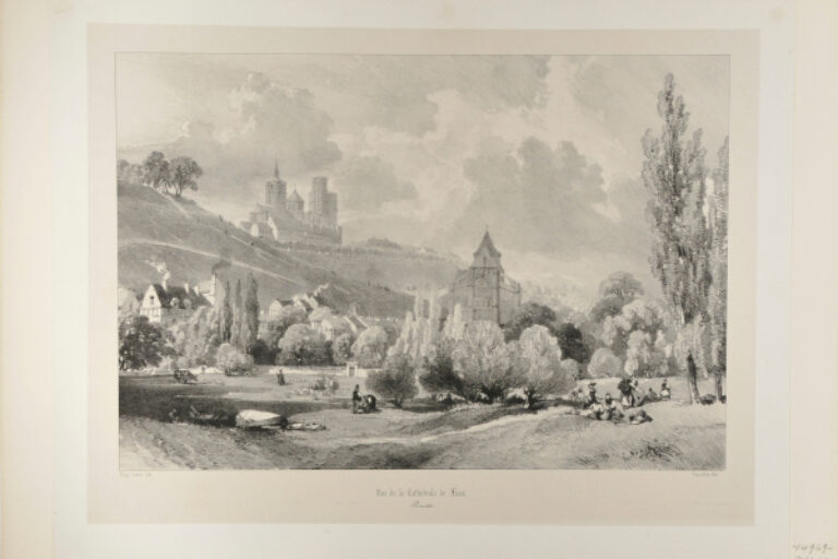 VUE DE LA CATHÉDRALE DE LAON