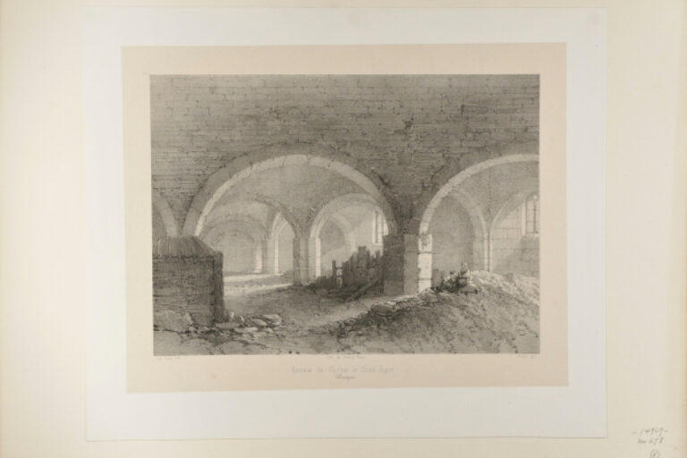 CAVEAUX DU CHATEAU DE SAINT-DIZIER, CHAMPAGNE