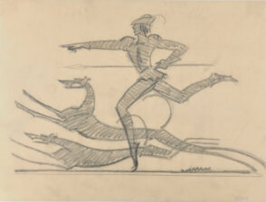 Messenger with Greyhounds