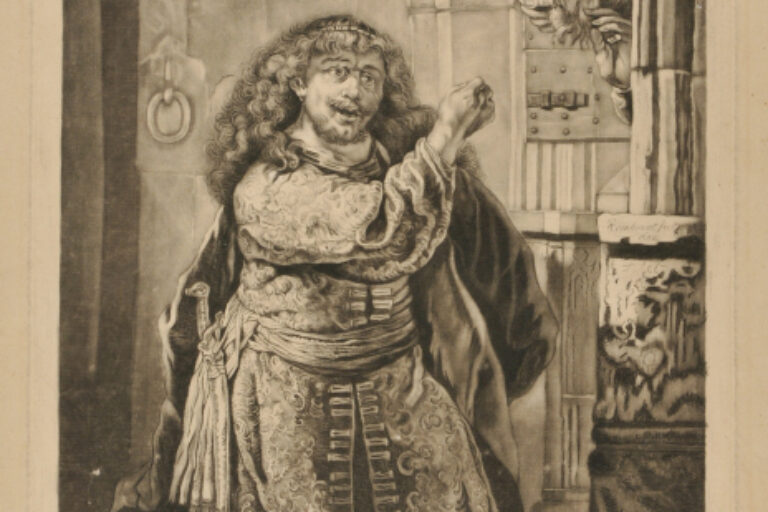 SAMSON IN THE PRISON HOUSE AT GAZA