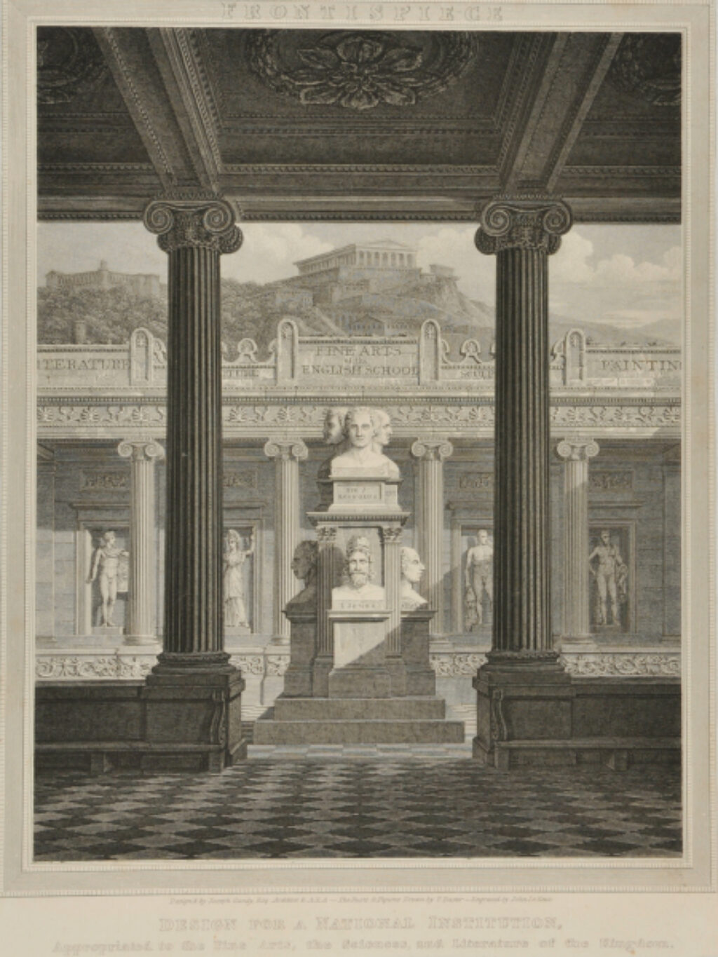 Design for a National Institution Appropriated to the Fine Arts, the Sciences, and Literature of the Kingdom