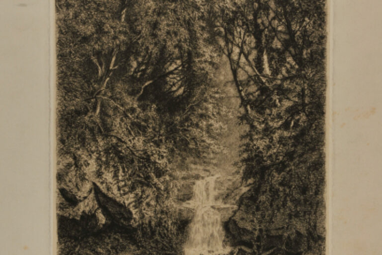 LANDSCAPE WITH BROOK