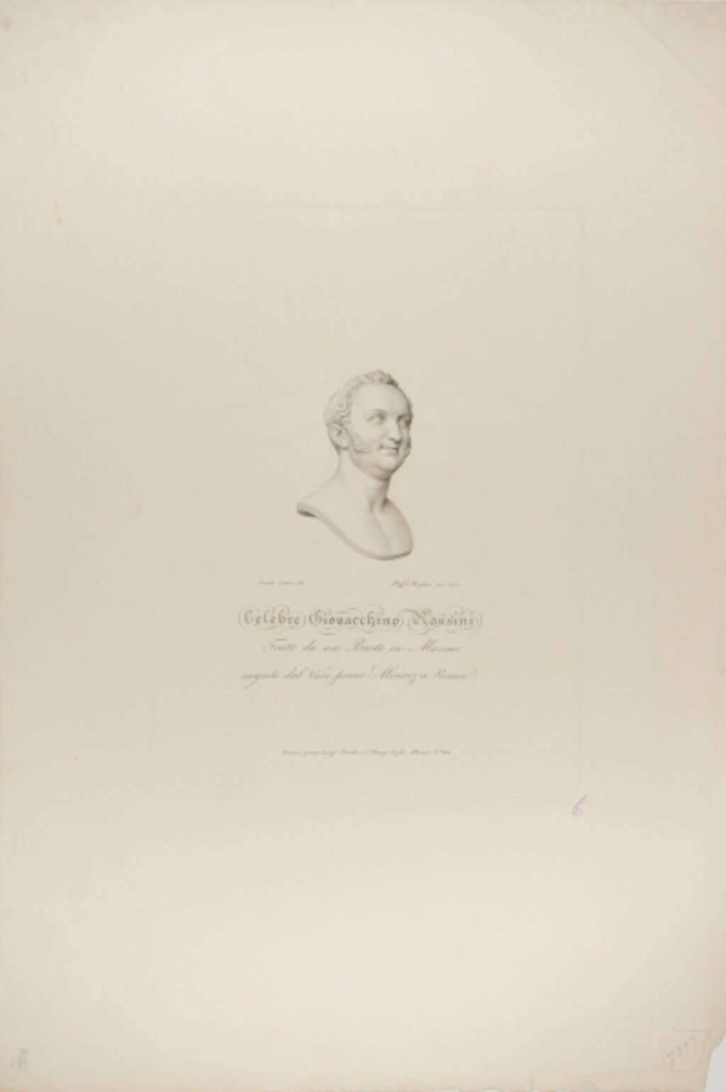 Il celebre Giovacchino Rossini