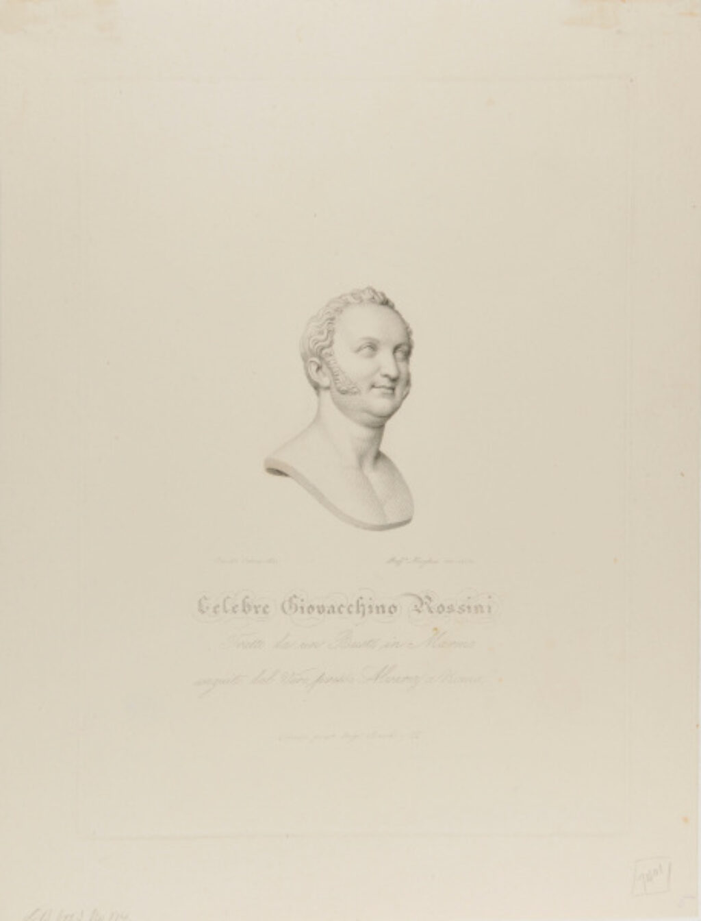 Il celebre Giovacchino Rossini