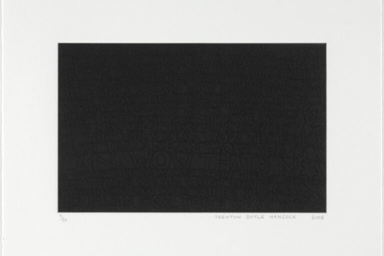 UNTITLED (NO. 4 FROM "WOW THAT'S MEAN")