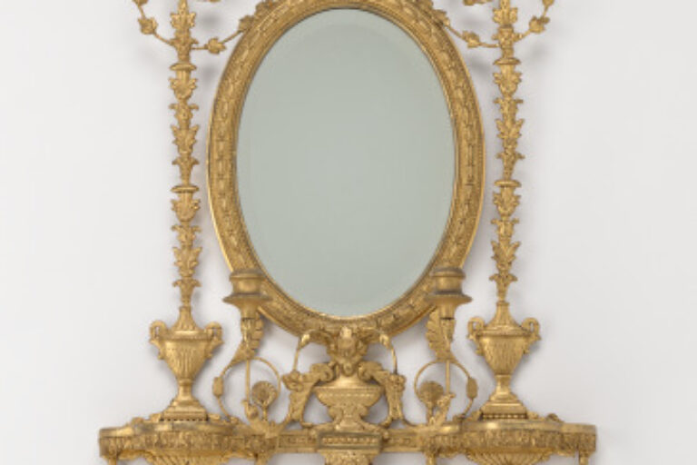 One of a Pair of Looking Glass Mirrors