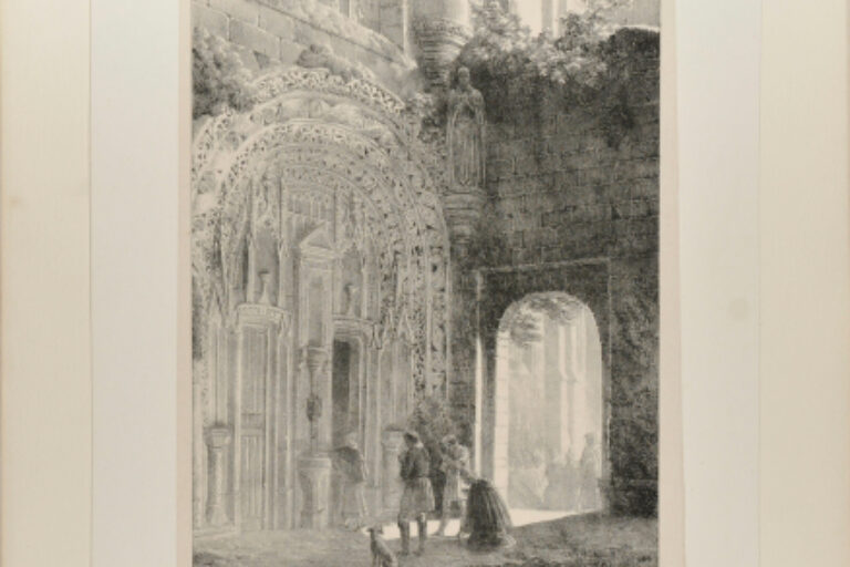 PORCHE DE L'EGLISE DU TRÈPORT