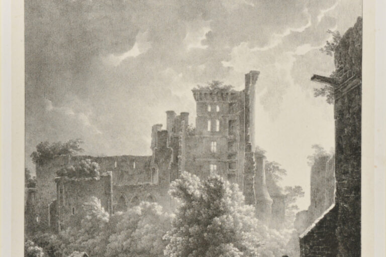 RUINÉS DU CHÂTEAU DE TANCARVILLE COTÉ DE LA FOREST