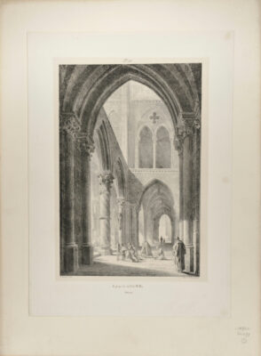 Eglise de la ville d’Eu, intérieur