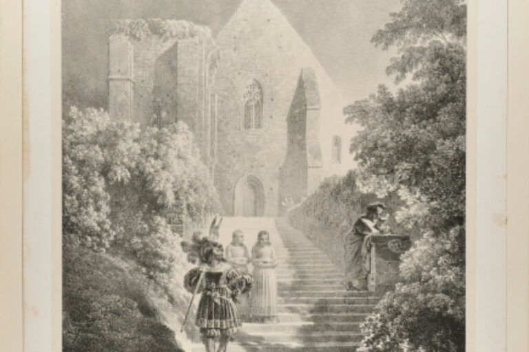 GRAND ESCALIER DE L'EGLISE DE GRAVILLE