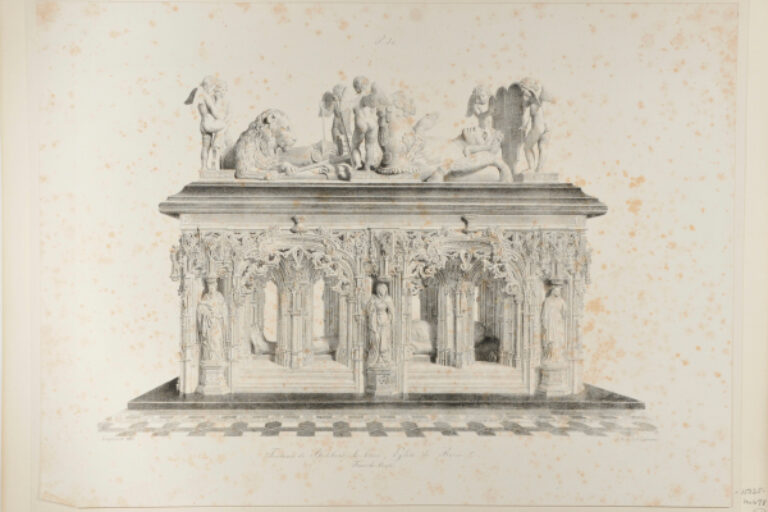 TOMBEAU DE PHILIBERT-LE-BEAU, EGLISE DE BROU, FRANCHE COMTÉ