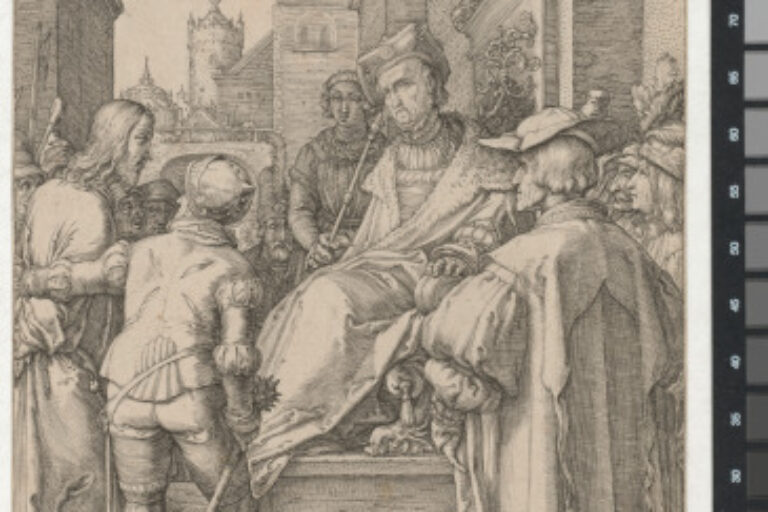 CHRIST BEFORE PILATE