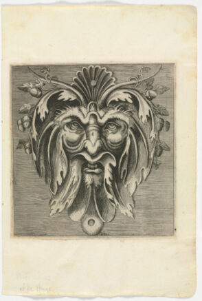 Plate from the series “Libro di variate mascare quale servono a pittori, scultori, et ahvomini ingeniosi”