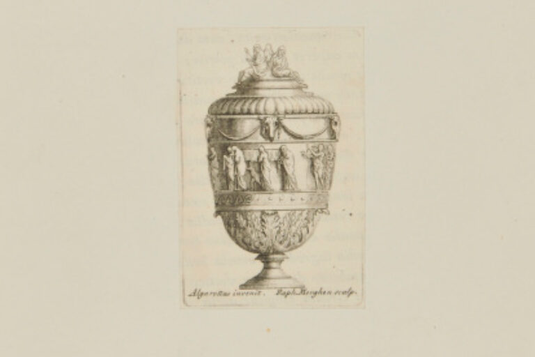 URN WITH FUNERAL PROCESSION