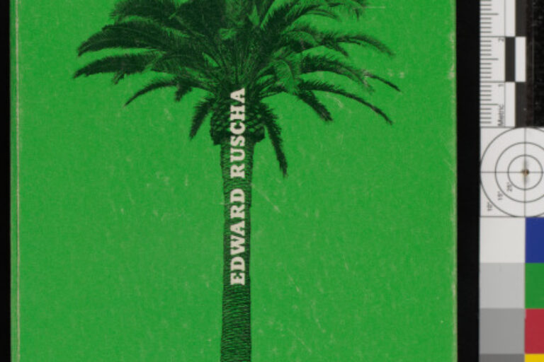 EDWARD RUSCHA (ED-WERD REW-SHAY) YOUNG ARTIST
