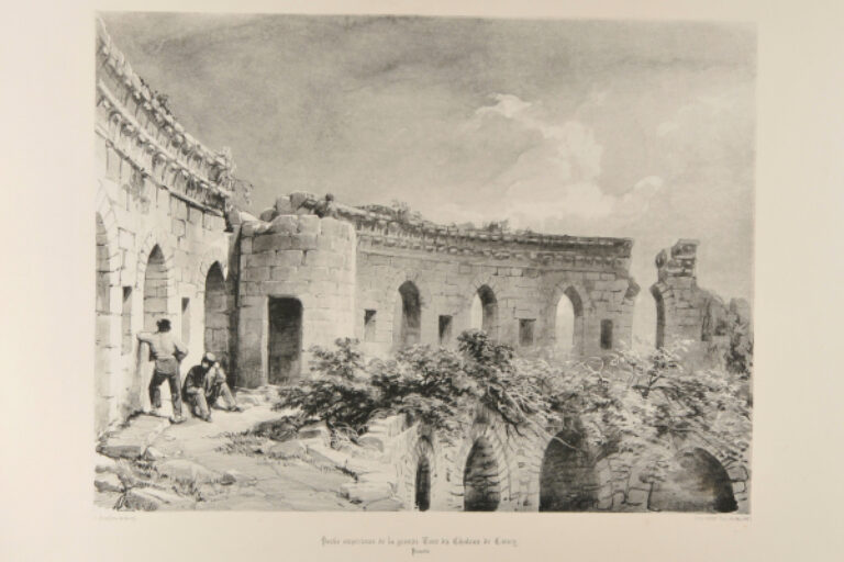 PARTIE SUPÉRIEURE DE LA GRANDE TOUR DU CHATEAU DE CONCY