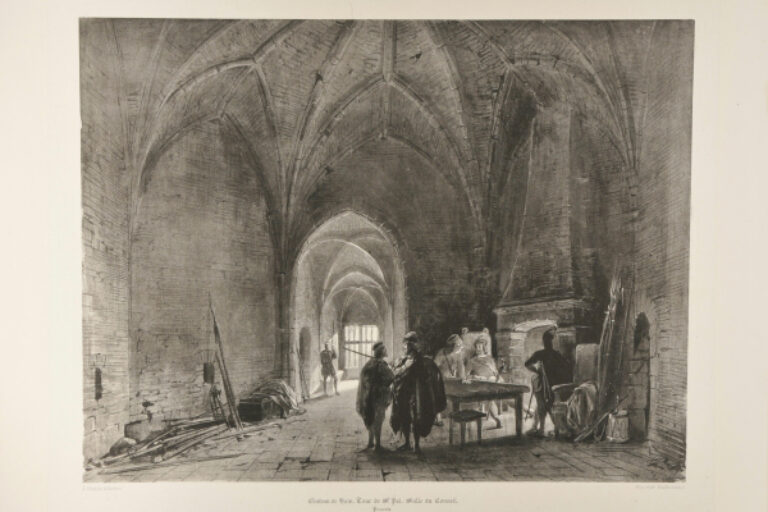 CHATEAU DE HAM, TOUR DE ST. POL, SALLE DU CONSEIL