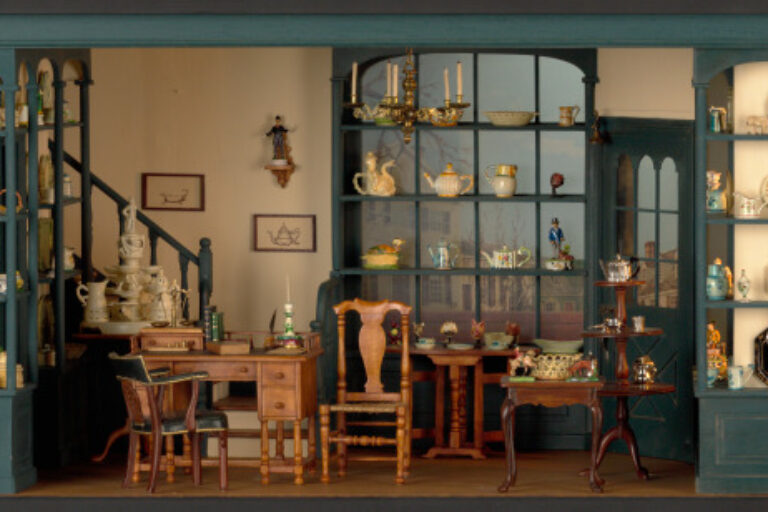 Colonial Shop for Chinaware, 1750-1770