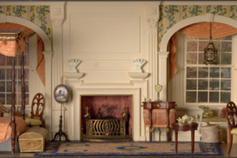 American Bedroom in the Federal Style, 1790-1810