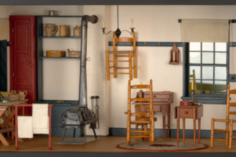 Domestic Interior in a Shaker Community, 1820-1860