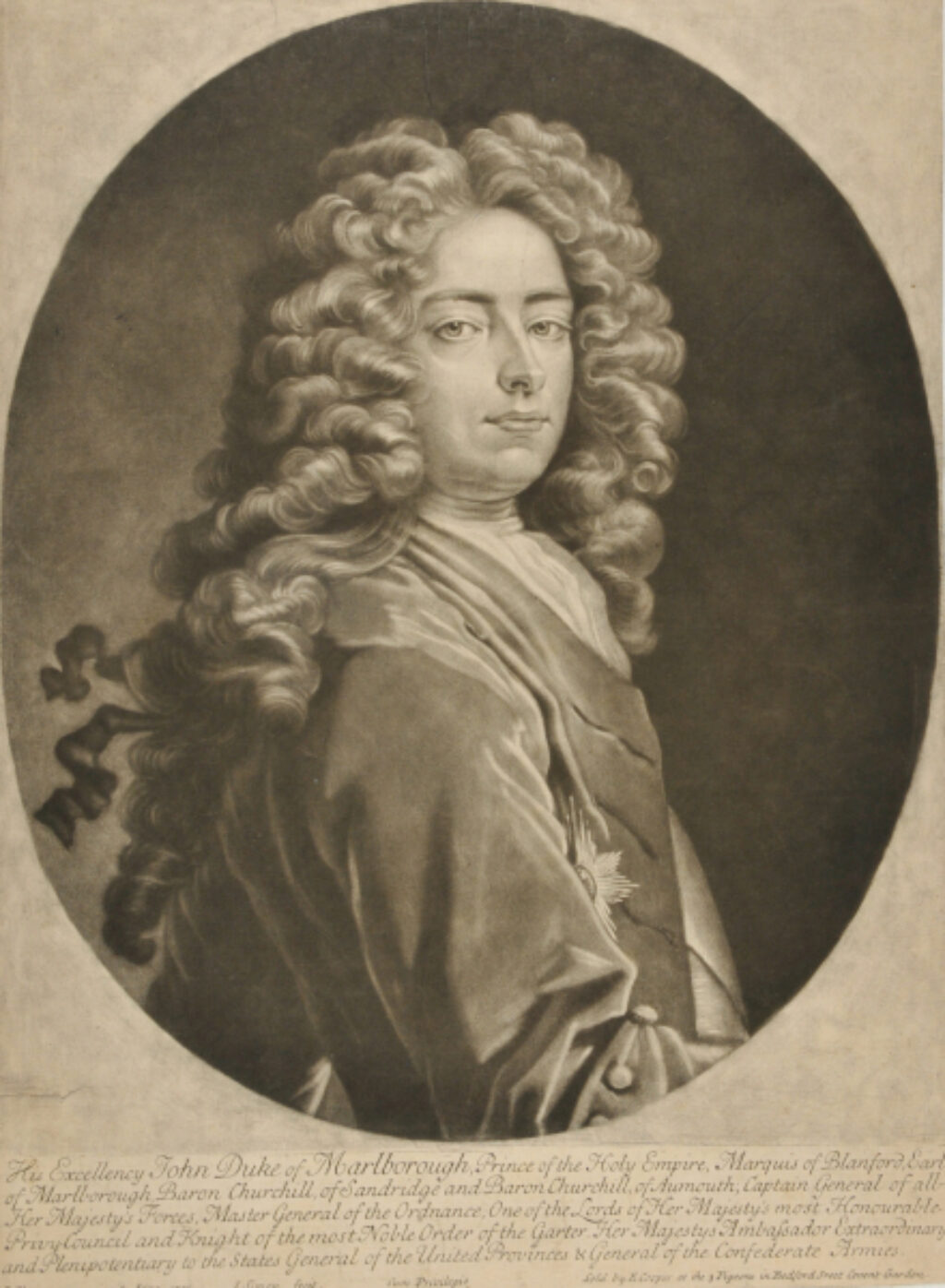 His Excellency John Duke of Marlborough